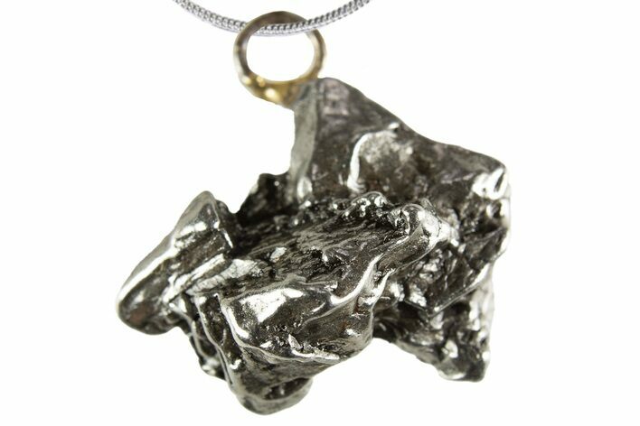 Campo del Cielo Iron Meteorite Pendant - Argentina #306582